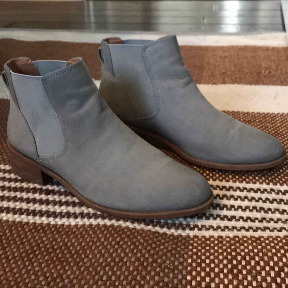 Caslon grey booties-worn less than 5x’s